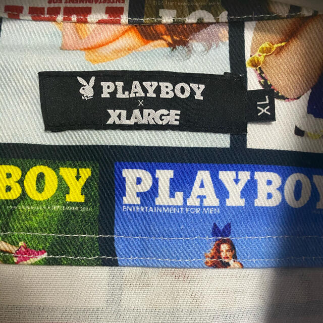 XLARGE(エクストララージ)の【XLARGE×PLAYBOY】 ALLOVER PRINT S/S SHIRT メンズのトップス(シャツ)の商品写真