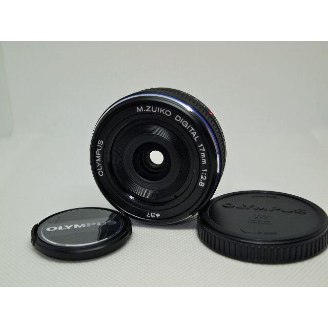 OLYMPUS(オリンパス)の【極上美品】 M.ZUIKO DIGITAL 17mm F2.8 単焦点レンズ スマホ/家電/カメラのカメラ(レンズ(単焦点))の商品写真
