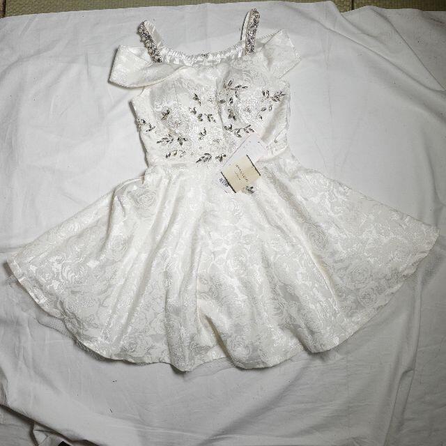 ■ROBE de FLEURS　ドレス・キャバドレス　ホワイト