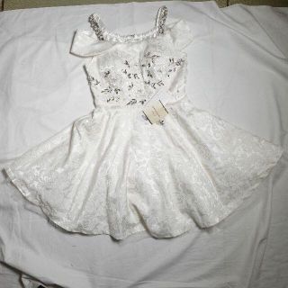 ローブ(ROBE)の■ROBE de FLEURS　ドレス・キャバドレス　ホワイト(その他)