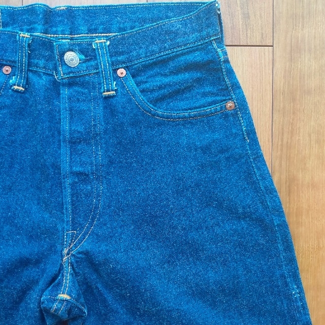 Levi's(リーバイス)のビンテージ 赤タブ リーバイス 501XX 古着 アメカジ ベルベルジン メンズのパンツ(デニム/ジーンズ)の商品写真