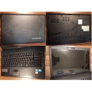 レノボ(Lenovo)の中古品  lenovo G560 core i3 M350 4GB 160GB(ノートPC)