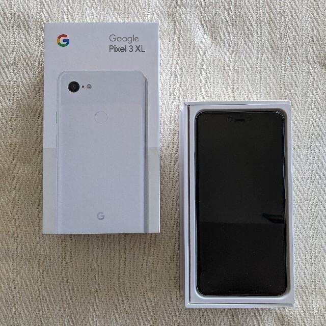 Google Pixel 3XL 128GB SIMロック解除　付属品未使用