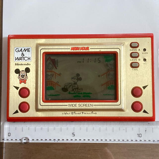 任天堂 - 【1981年製】ゲームウォッチ ミッキーマウスの通販 by すー