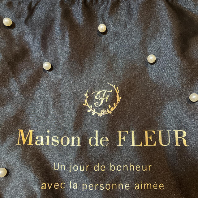 Maison de FLEUR(メゾンドフルール)のMaison de FLEUR パールトートバッグ レディースのバッグ(トートバッグ)の商品写真