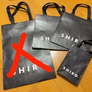 シロ(shiro)のSHIRO ショップ袋(ショップ袋)