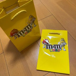 エムアンドエム(M&M)のm&m's ショップ袋(ショップ袋)