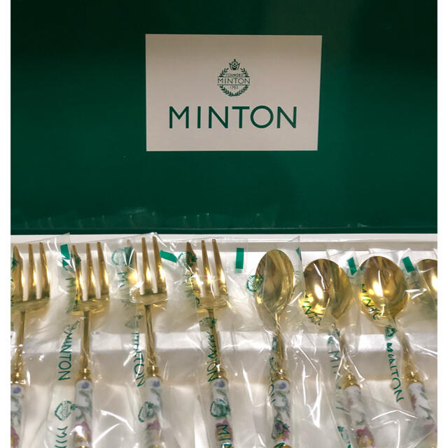 MINTON(ミントン)のミントン　スプーンセット キッズ/ベビー/マタニティの授乳/お食事用品(スプーン/フォーク)の商品写真