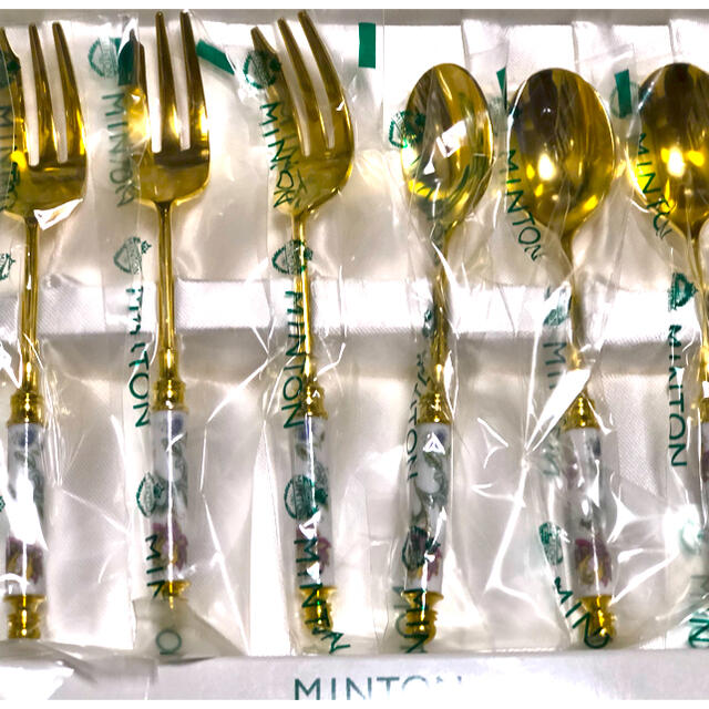 MINTON(ミントン)のミントン　スプーンセット キッズ/ベビー/マタニティの授乳/お食事用品(スプーン/フォーク)の商品写真
