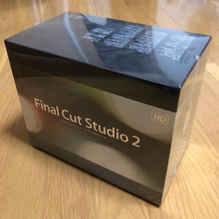 Apple - 【新品未開封】Final Cut Studio 2 Mac版 動画編集ソフトの ...