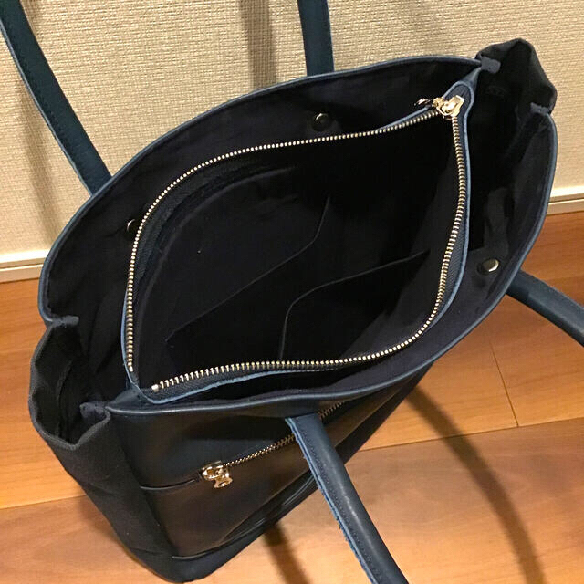 BAGGY PORT(バギーポート)のbaggy portトートバッグ 日本製 ネイビー メンズのバッグ(トートバッグ)の商品写真