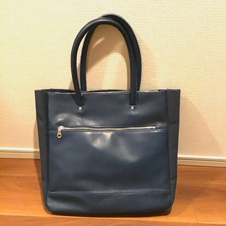 バギーポート(BAGGY PORT)のbaggy portトートバッグ 日本製 ネイビー(トートバッグ)