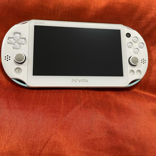 【メール便無料】 - Vita PlayStation PlayStation ホワイト ブルー Wi-Fi PCH-2000 Vita 携帯用ゲーム機本体