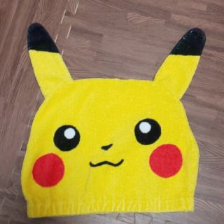 ポケモン(ポケモン)のピカチュウ タオルキャップ(タオル/バス用品)