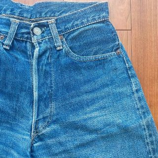 リーバイス(Levi's)のビンテージ 赤タブ レザー 501XX リーバイス ショートパンツ デニム(デニム/ジーンズ)