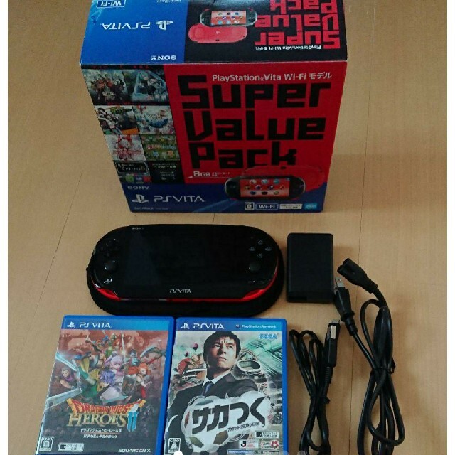 PlayStation VITA PCH 2000 Wi-Fiソフト2枚おまけ付