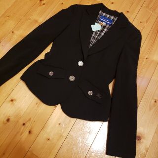 バーバリーブルーレーベル(BURBERRY BLUE LABEL)のバーバリー・ブルーレーベル☆ブレザー(ノーカラージャケット)