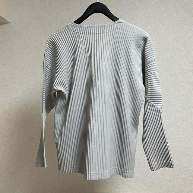 PLEATS PLEASE ISSEY MIYAKE 総柄英字シャツカーディガン