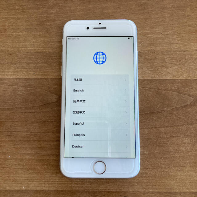 apple iPhone8 64GB シルバー（ケース付き）スマホ/家電/カメラ