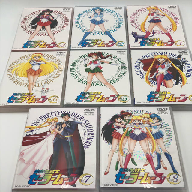 美少女戦士セーラームーン　VOL．1-8 全巻収納BOX DVD 2
