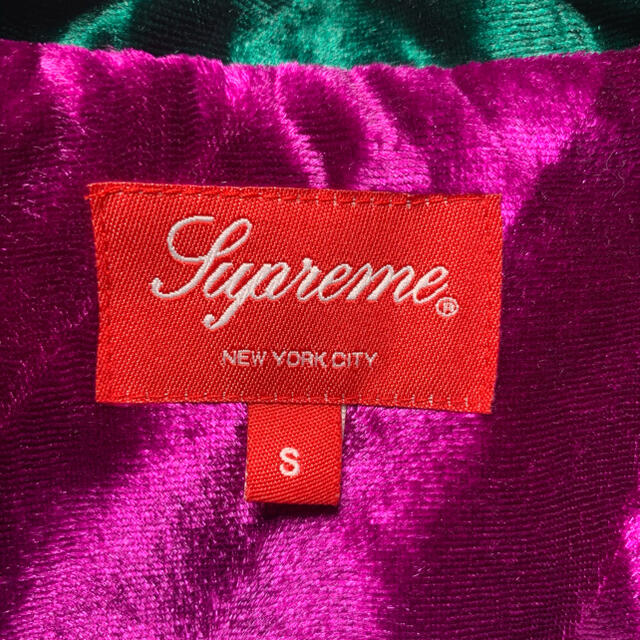 supreme シュプリーム 18AWベロアシャツ S