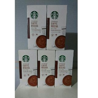 スターバックスコーヒー(Starbucks Coffee)のSTARBUCKS スターバックス カフェモカ 5箱(コーヒー)