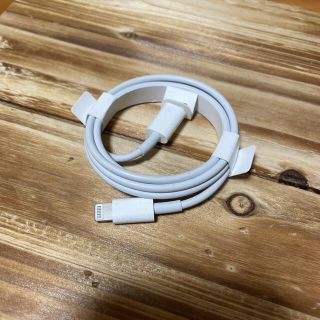 アップル(Apple)のApple USB-C to Lightning ケーブル 1m 純正品(バッテリー/充電器)