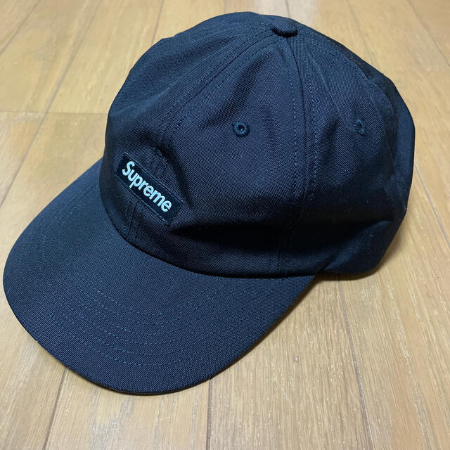 Supreme Cordura Small Box 6-Panel CAP 黒色