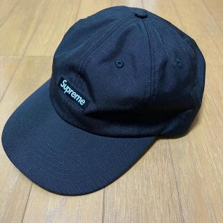 シュプリーム(Supreme)のSupreme Cordura Small Box 6-Panel CAP 黒色(キャップ)