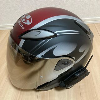 今季一番 OGKカブト バイクヘルメット Mサイズ(ビーコムsb6x付