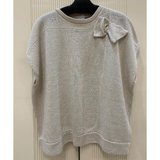 ブルネロクチネリ(BRUNELLO CUCINELLI)の着用数回❤️BRUNELLO CUCINELLI スパンコール ニット(ニット/セーター)