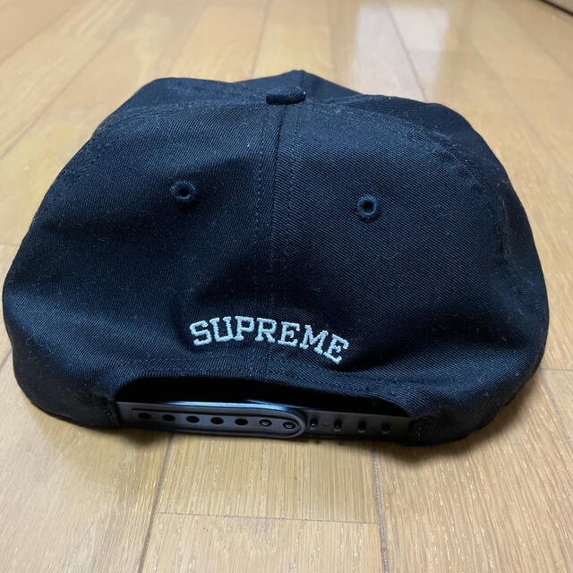 supreme Futura Logo 5-Panel 黒色 キャップ 20AW