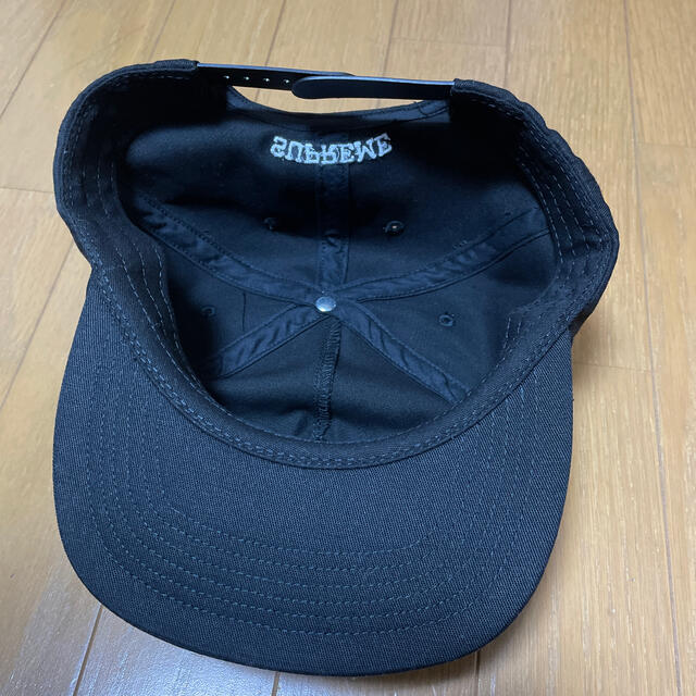 supreme Futura Logo 5-Panel 黒色 キャップ 20AW