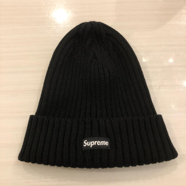 Supreme(シュプリーム)のSupreme ビーニー ニット帽 黒 メンズの帽子(ニット帽/ビーニー)の商品写真