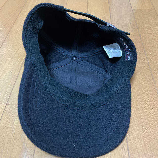 GOODENOUGH(グッドイナフ)のGood Enough CAP グッドイナフ ウール　キャップ ブラック メンズの帽子(キャップ)の商品写真