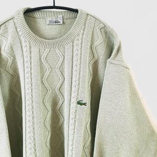 ラコステ(LACOSTE)のフランス製　LACOSTE ラコステ　ヴィンテージ　古着　ニット セーター(ニット/セーター)