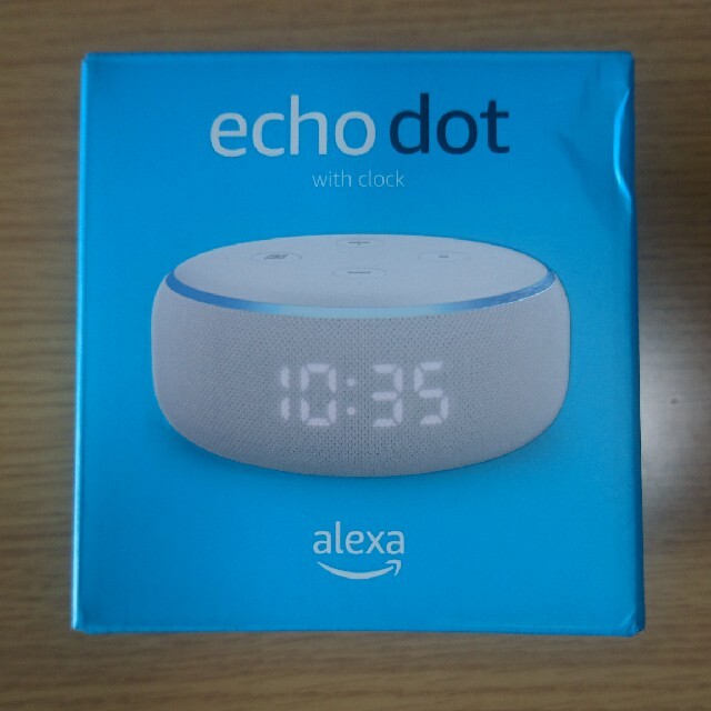 【送料無料】echo dot with clock 【アレクサ】