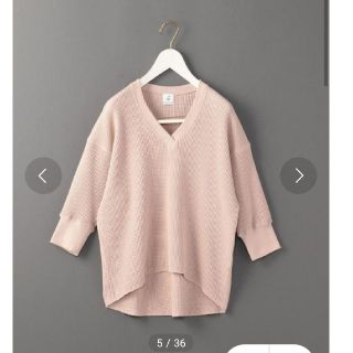 ビューティアンドユースユナイテッドアローズ(BEAUTY&YOUTH UNITED ARROWS)の6ROKU　THERMAL V NECK 6SLEEVE(カットソー(長袖/七分))