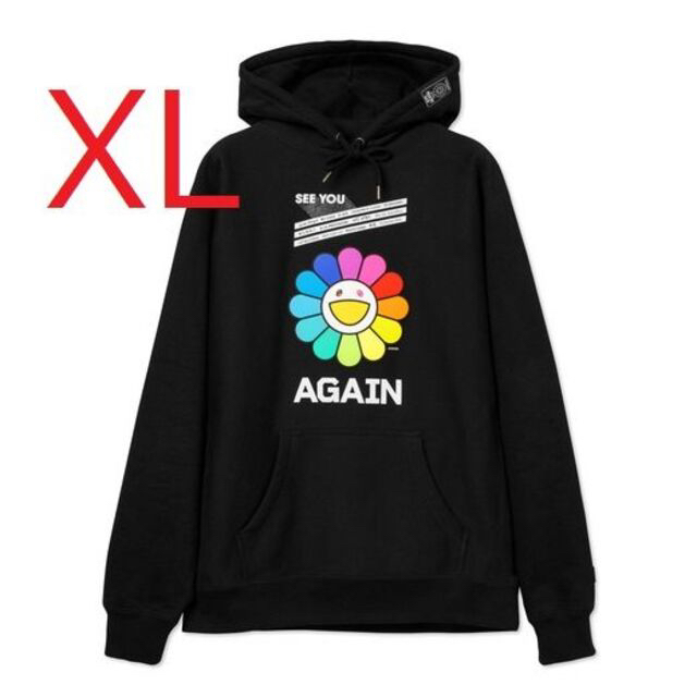 村上隆×ゆず Rainbow Flower Hoodie XL RESTIR限定