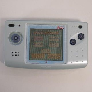 エスエヌケイ(SNK)のネオジオポケットカラー パールブルー(携帯用ゲーム機本体)