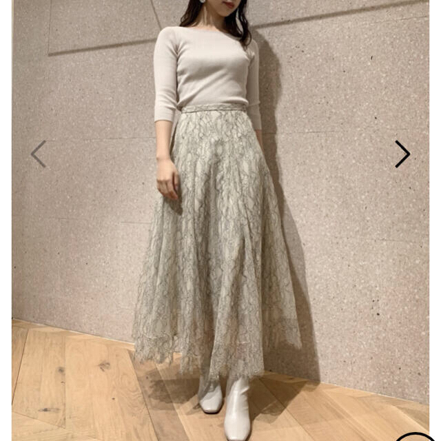 SNIDEL(スナイデル)のsnidel♡レースフレアスカート レディースのスカート(ロングスカート)の商品写真