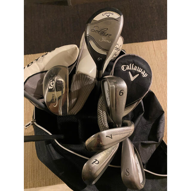 Callaway(キャロウェイ)のキャロウェイ  ソレイユ  ソレイル　レディース　ハーフセット　ウィメンズ スポーツ/アウトドアのゴルフ(クラブ)の商品写真