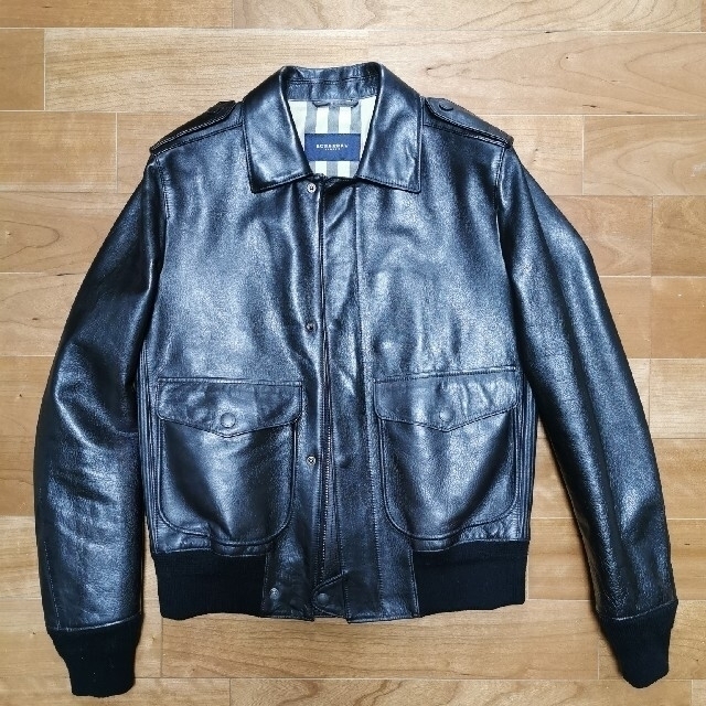 BURBERRY - バーバリー ロンドン A-2 フライトジャケット ホース BURBERRY - バーバリー ロンドン A-2 フライトジャケット ホース