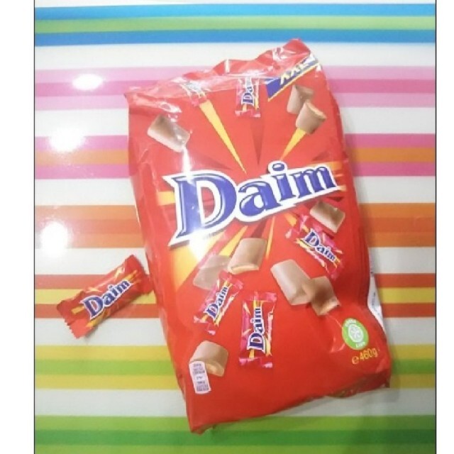 IKEA(イケア)のIKEA Daim ダイム ミルクチョコレート 食品/飲料/酒の食品(菓子/デザート)の商品写真