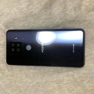 AQUOS sense4 plus SH-M16 simフリー パープル 美品 店長特典付き AQUOS sense4 plus SH-M16 simフリー パープル 美品 スマートフォン本体