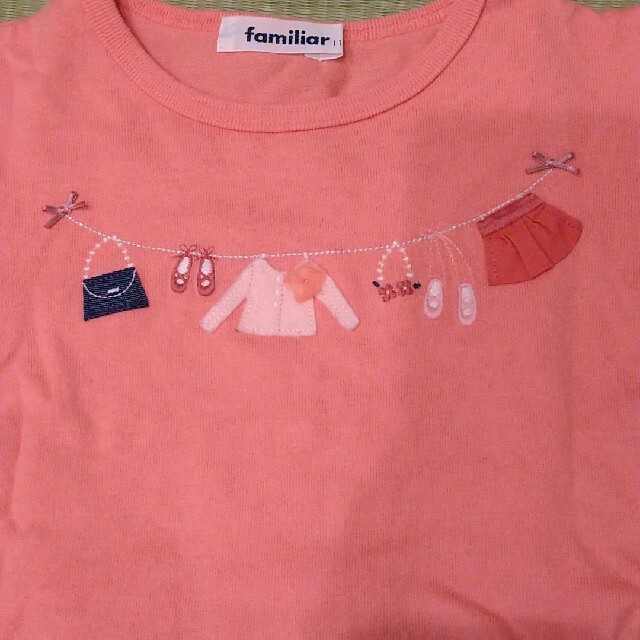 familiar(ファミリア)のファミリア　春物 キッズ/ベビー/マタニティのキッズ服女の子用(90cm~)(Tシャツ/カットソー)の商品写真