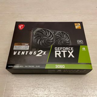 GEFORCE RTX 3060 MSI VENTUS 2X(PCパーツ)