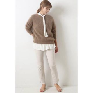 スピックアンドスパン(Spick & Span)のM様専用　Spick and Span コーデュロイミッドライズスリムストレート(カジュアルパンツ)