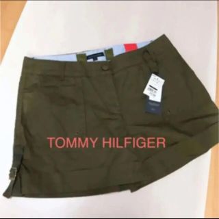 トミーヒルフィガー(TOMMY HILFIGER)のTOMMY HILFIGER ♡カーキ色キュロットショートパンツ 新品(キュロット)