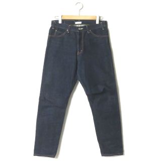 クラス(Class)のCLASS クラス 日本製 clark DENIM PANTS クラーク テーパードデニムパンツ 2 インディゴ 5ポケット ジッパーフライ ボトムス【中古】【CLASS】(デニム/ジーンズ)